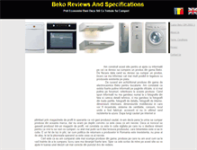 Tablet Screenshot of beko.homeradiatorsreview.com